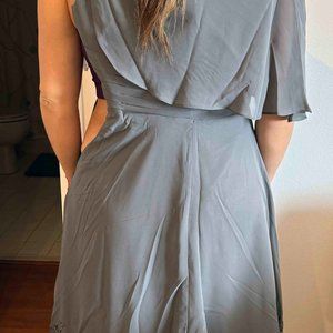 Light gray wedding dress NWT